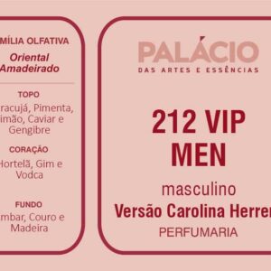 212 Vip Men - Essência para Perfume Masculino
