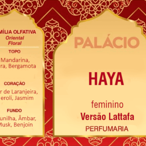 Haya (Perfumaria Árabe)  – Essência para Perfume Feminino
