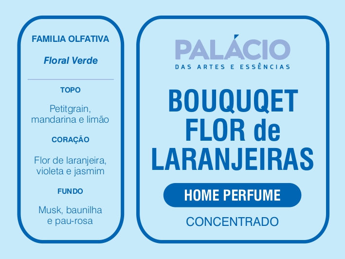 BQ FLOR DE LARANJEIRAS - Palácio das Artes e Essências