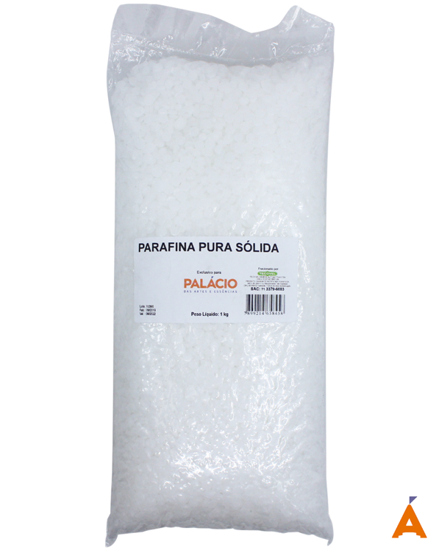 Parafina Pura Sólida - 1 kg