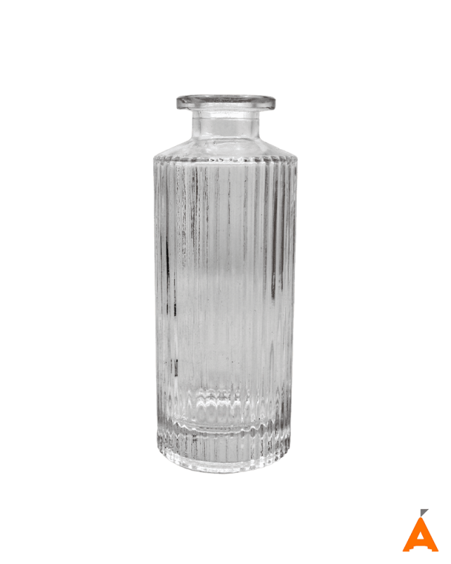 Frasco de Vidro Luminoso Transparente - 150 ml