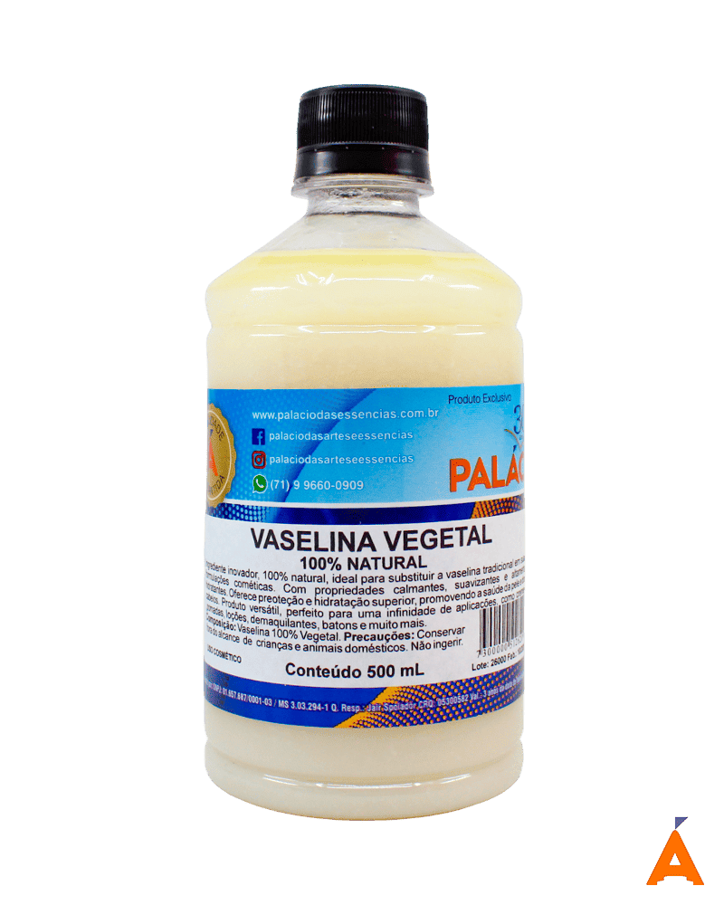 Vaselina Vegetal 100% Natural - 500 ml