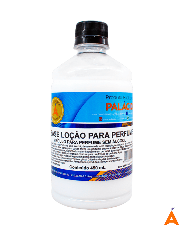 Base Loção para Perfume (Veículo para Perfume sem Álcool) - 450 ml