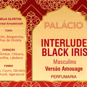 Interlude Black Iris (Perfumaria Árabe) - Essência para Perfume Masculino