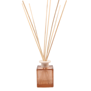 Difusor de Varetas de Vidro Cubo Frisado Rosé - 200 ml