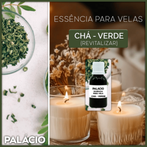 Essência para Velas de Chá Verde (Revitalizar)