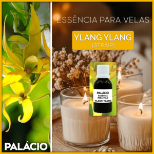 Essência para Velas de Ylang Ylang (Atrair)