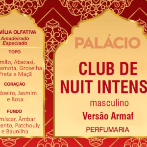 Club de Nuit Intense (Perfumaria Árabe) - Essência para Perfume Masculino