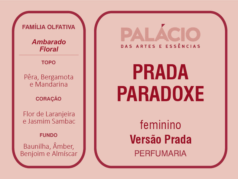 Prada Paradoxe - Essência para Perfume Feminino