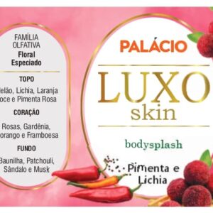 Luxo Skin Pimenta e Lichia - Essência para Body Splash