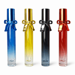 Frasco Cilindro Degradê com Laço - 10ml