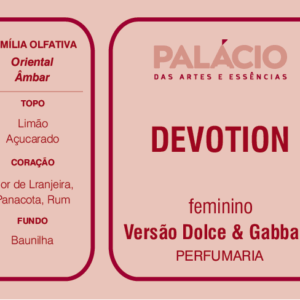 Devotion - Essência para Perfume Feminino
